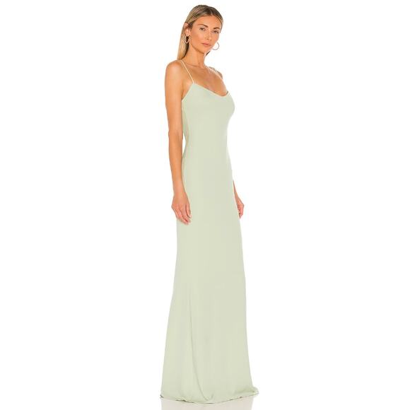 Katie May Light Green Backless Dress - Picture 3 of 16